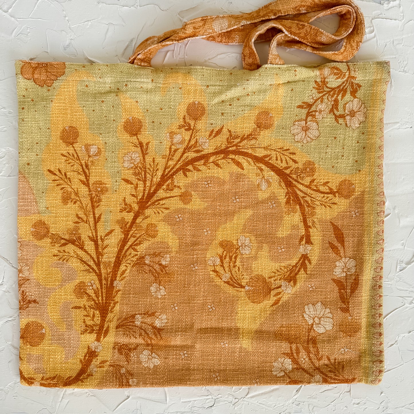 SAMPLE : Oceania Tote bag - Green and orange