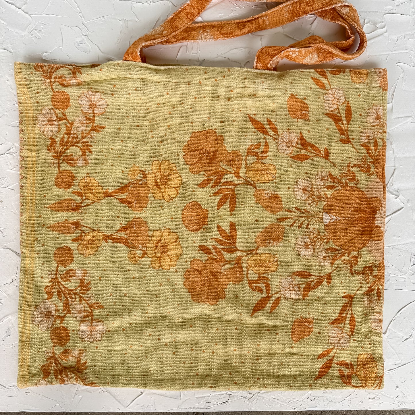 SAMPLE : Oceania Tote bag - Green and orange
