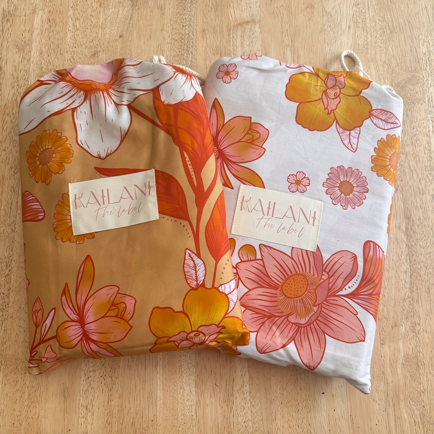 Autumn Grace Quilt Cover Set in : Caramel