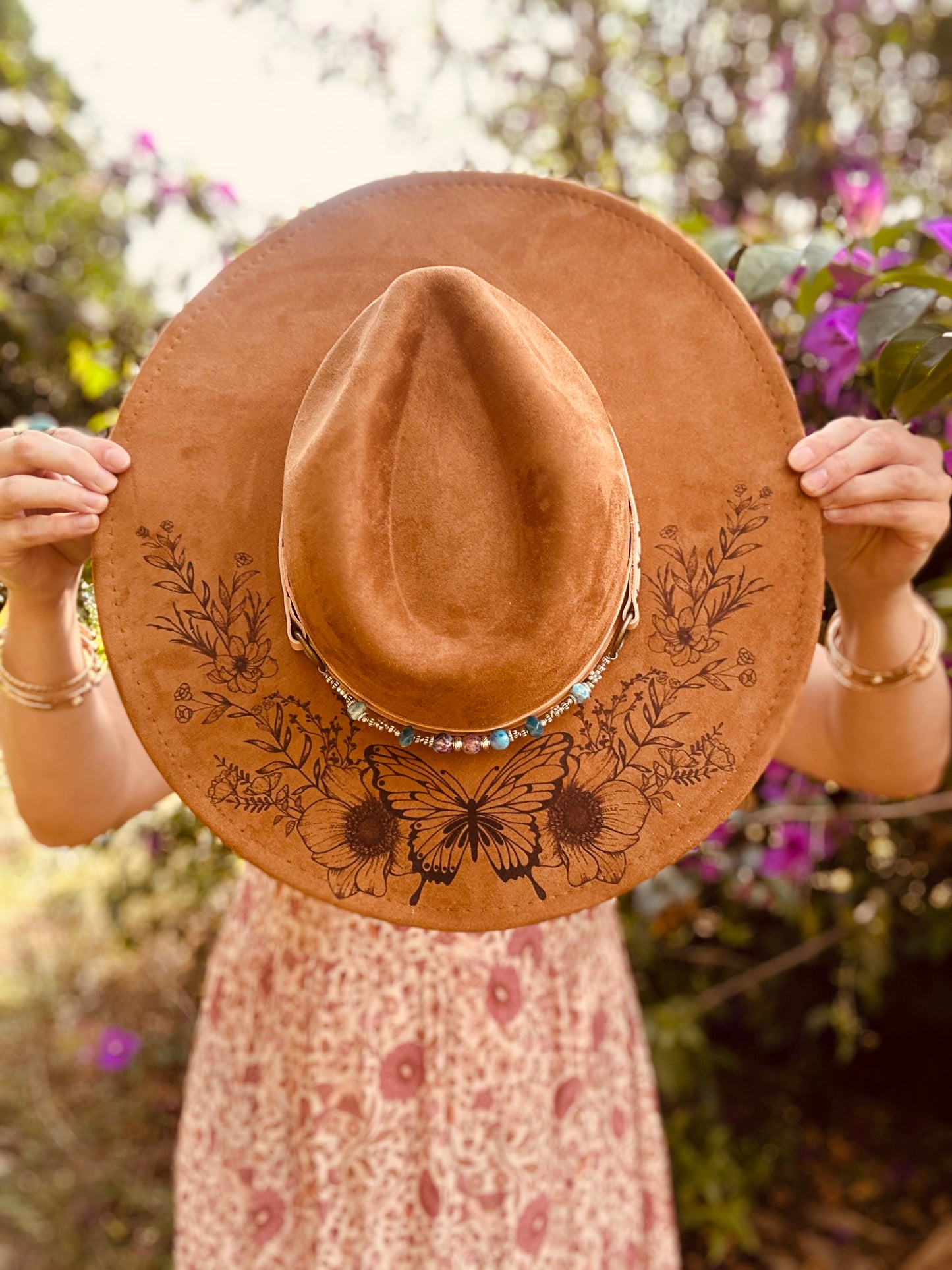 The Butterfly Grove Hat