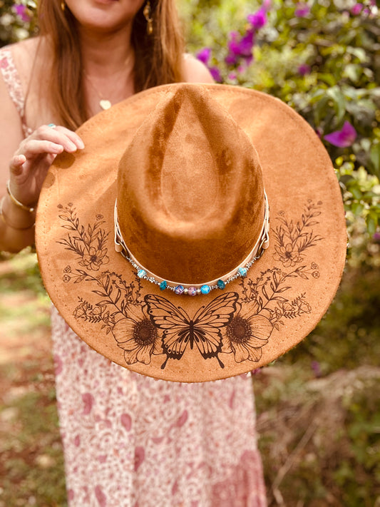 The Butterfly Grove Hat