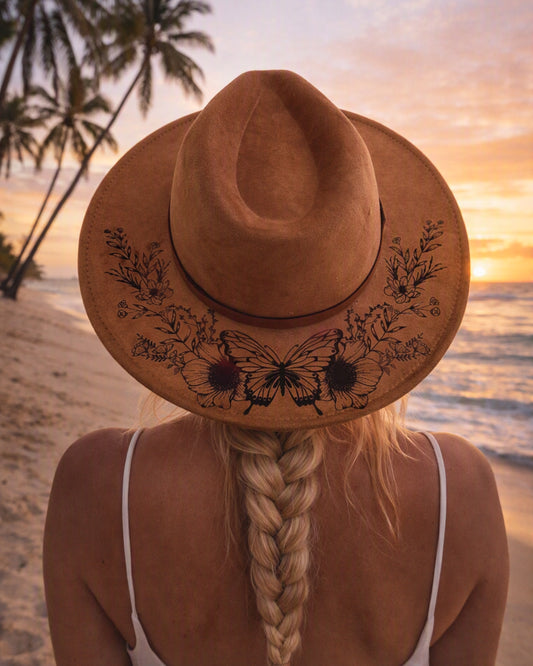 The Butterfly Grove Hat